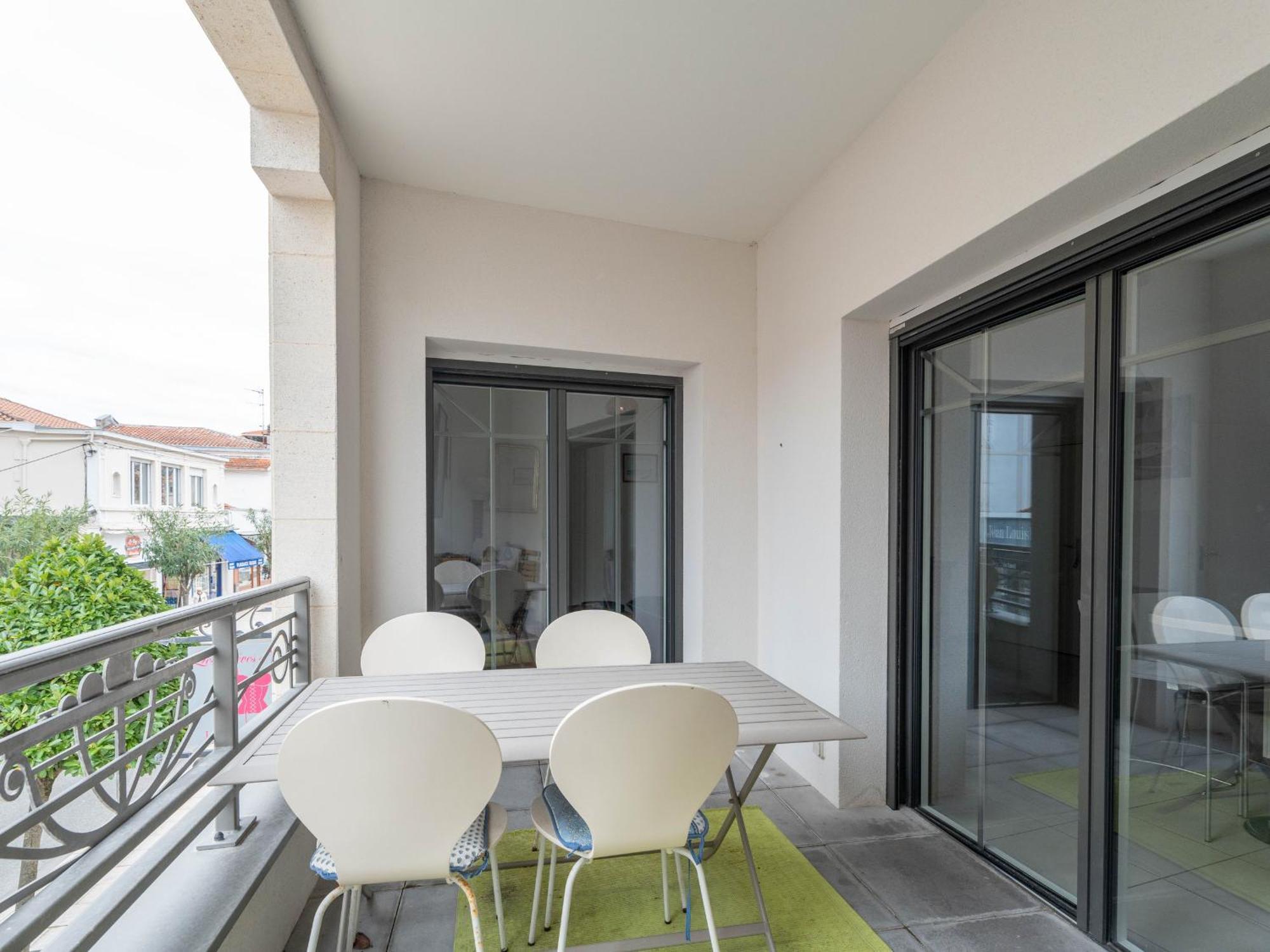 T3 En Centre-Ville D'Arcachon, Proche Plage, Balcons, Parking, Ascenseur Et Wi-Fi - Fr-1-319-440 Exteriör bild